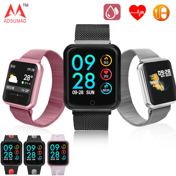 IP68 Waterproof Smartwatch for iPhone Android Sport Health Watch