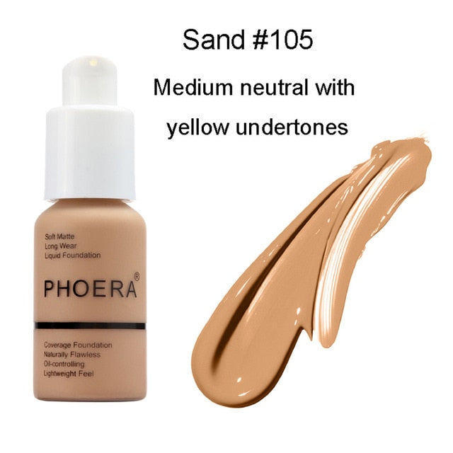 WATERPROOF CONCEALER AND FOUNDATION