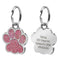 Personalized Paw Print Pet ID Tag