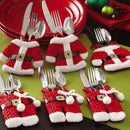 Chirstmas Tableware Cutlery Holder Set