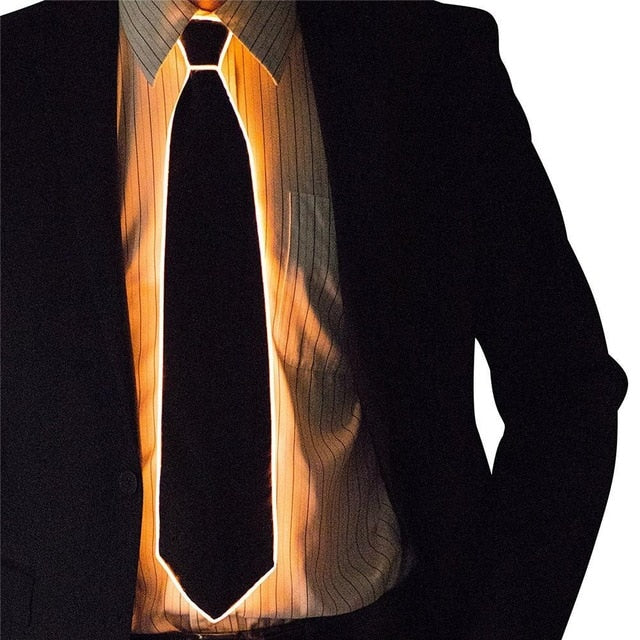 Glowing Necktie