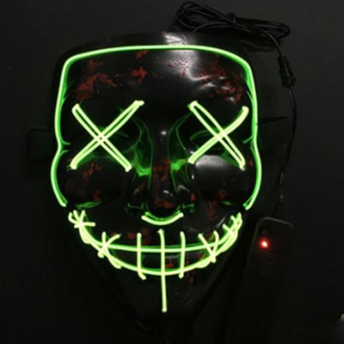 Halloween LED Purge Light Up Mask