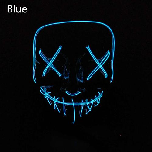 Halloween LED Purge Light Up Mask