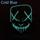 Halloween LED Purge Light Up Mask