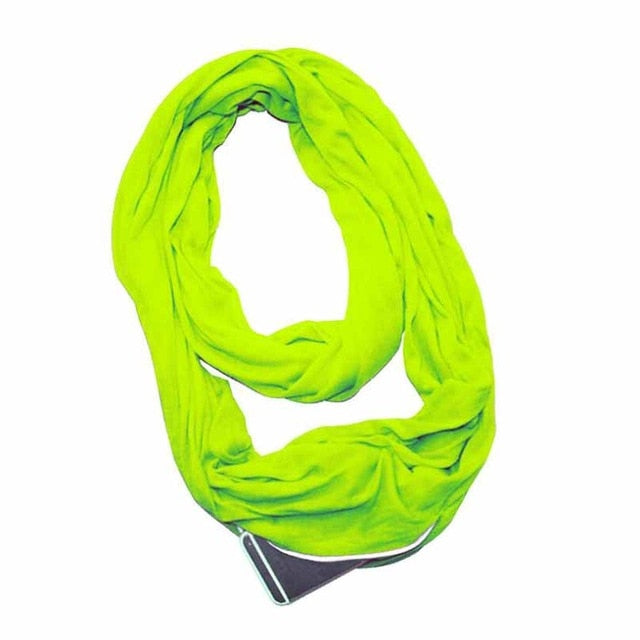 iScarf™ Multi-Way Infinity Scarf with Pocket