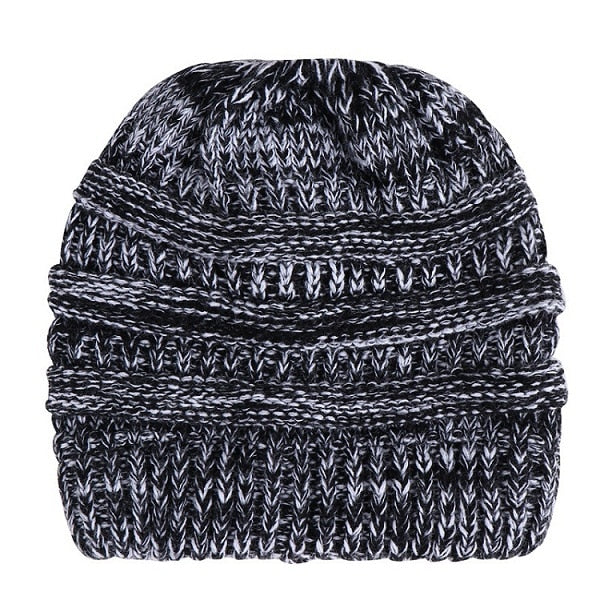 CuteBeanie™ Soft Knit Ponytail Beanie